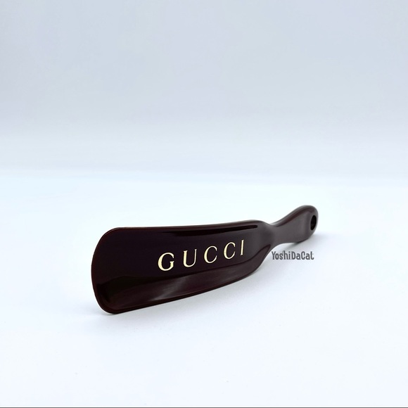 ✨ HOST PICK💕 Gucci Dark Brown Shoehorn, EUC, Authentic - Picture 3 of 6
